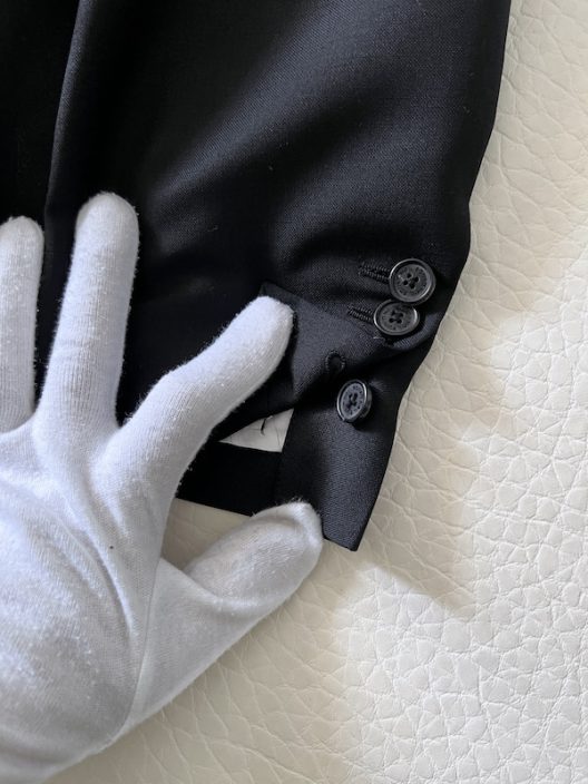Neil Barrett Slim Wool-Leather Jacket
