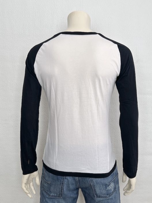 John Galliano Long Sleeve Cotton T-Shirt