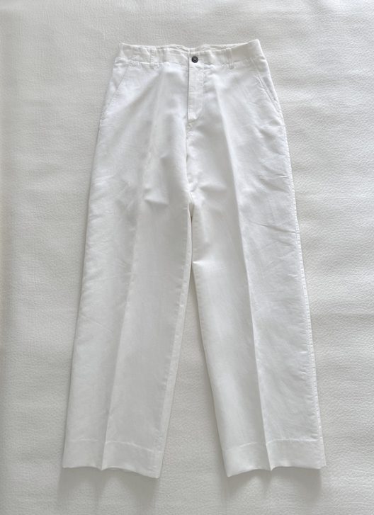 Giorgio Armani Off-white Wide-fit trousers