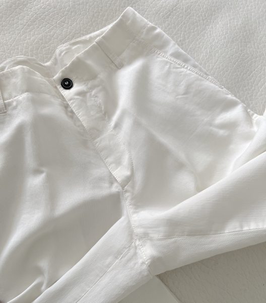 Giorgio Armani Off-white Wide-fit trousers