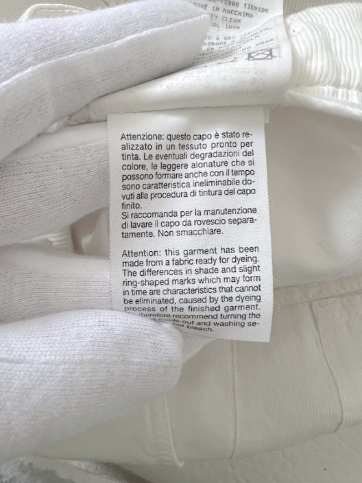 Giorgio Armani Off-white Wide-fit trousers