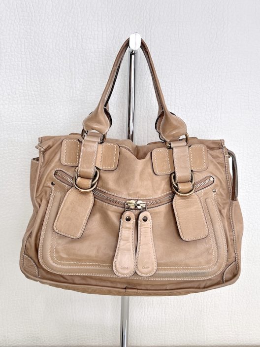 Chloe Bay Leather Cabas Bag