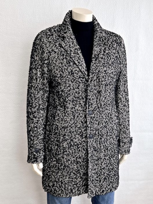 ZARA Padded Tweed Coat