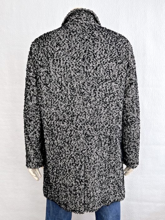 ZARA Padded Tweed Coat