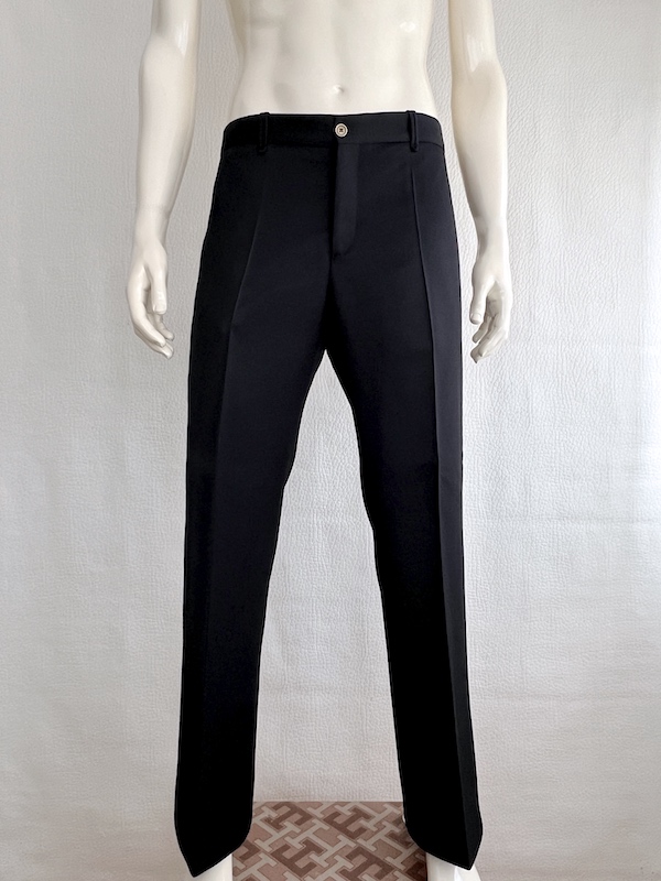 Burberry black wool pants