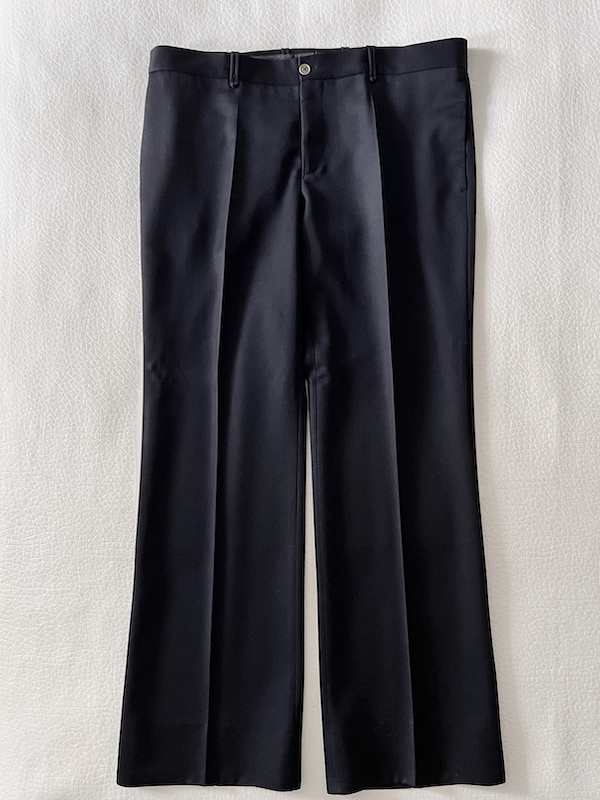 Burberry black wool pants