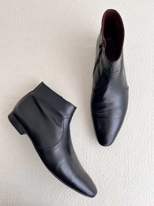 Doucal´s Leather Zipped Ankle Boots