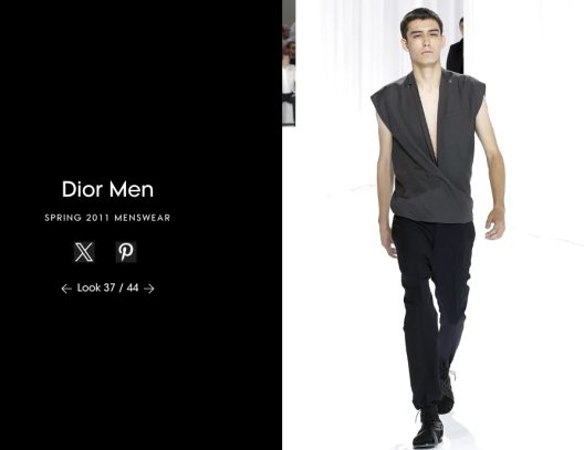 RARE DIOR HOMME Virgin Wool Shirt-Blazer 11 S/S