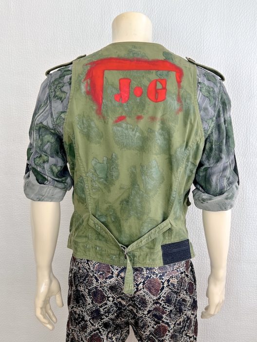 RARE John Galliano Runway Shirt -Vest Military Style