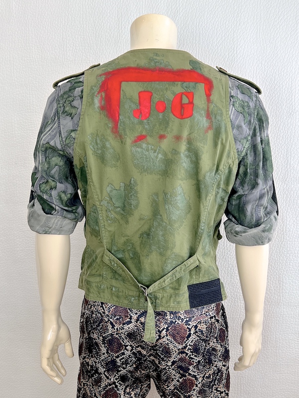 RARE John Galliano Runway Shirt -Vest Military Style