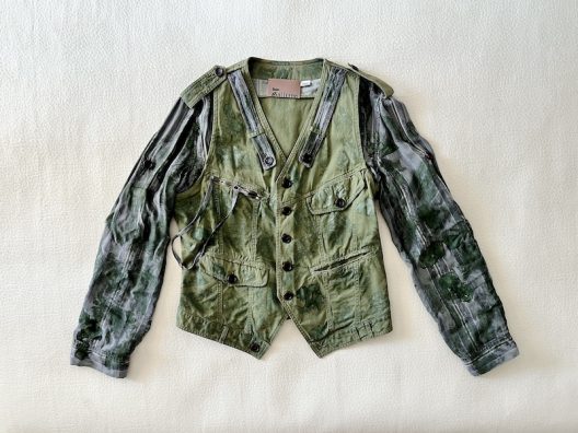 RARE John Galliano Runway Shirt -Vest Military Style