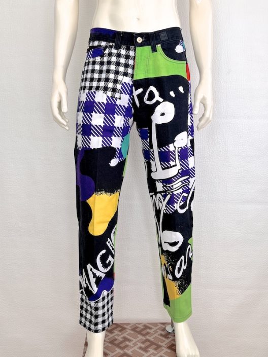 VTG Versace Jeans Couture Iconic Pop Art print S/S 1991