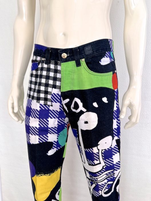 VTG Versace Jeans Couture Iconic Pop Art print S/S 1991