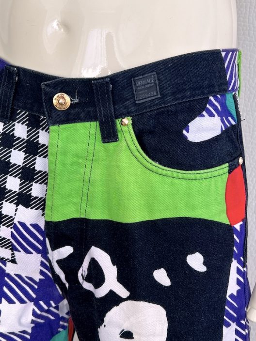 VTG Versace Jeans Couture Iconic Pop Art print S/S 1991