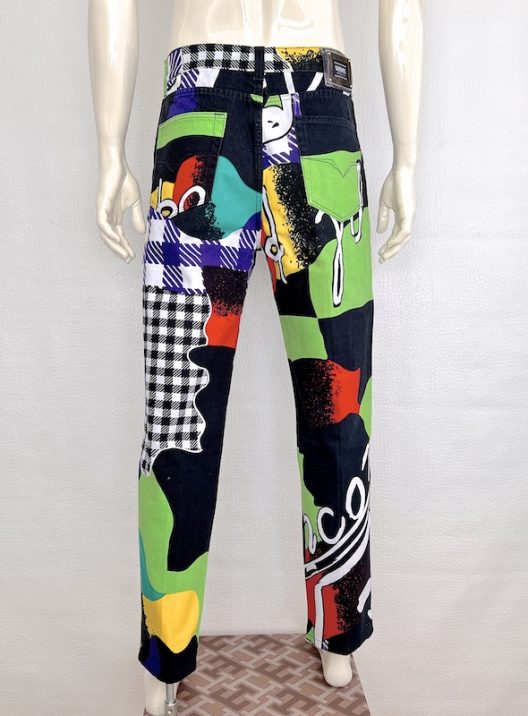 VTG Versace Jeans Couture Iconic Pop Art print S/S 1991