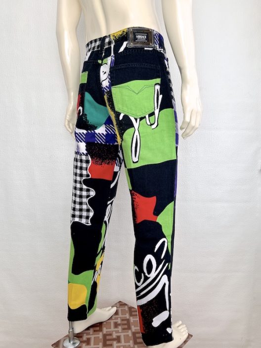 VTG Versace Jeans Couture Iconic Pop Art print S/S 1991