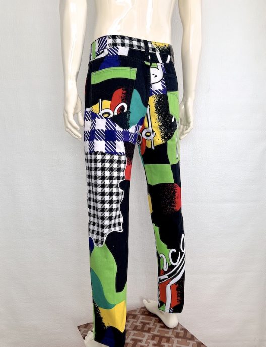 VTG Versace Jeans Couture Iconic Pop Art print S/S 1991