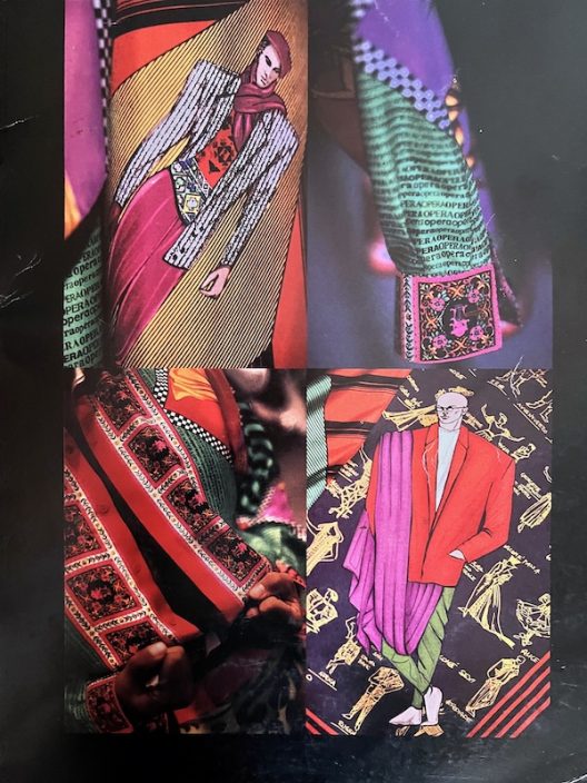 VTG Versace Jeans Couture Iconic Pop Art print S/S 1991