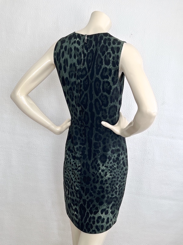 Dolce & Gabbana Animal Print Set Dress