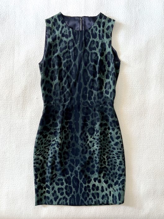 Dolce & Gabbana Animal Print Set Dress