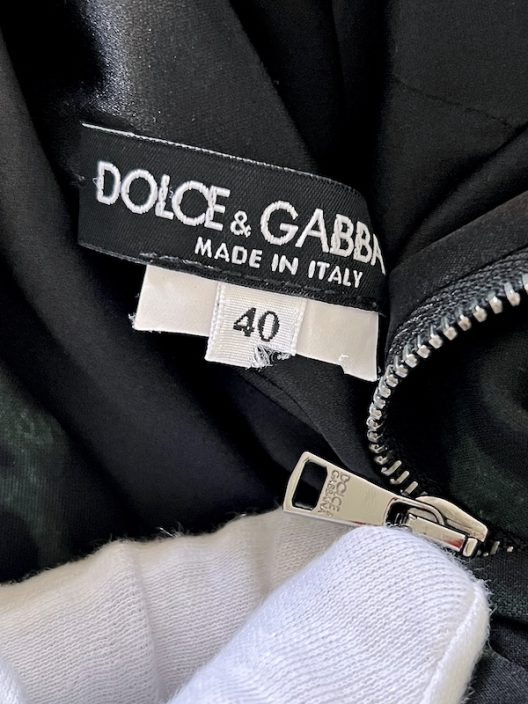 Dolce & Gabbana Animal Print Set Dress