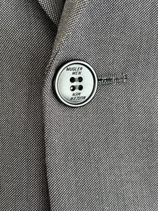 Thierry Mugler Gray Suit