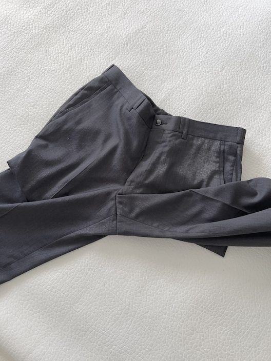 Thierry Mugler Gray Suit