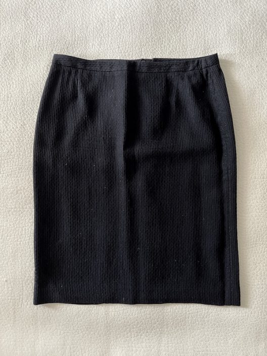 Giorgio Armani Black Suit-Jewel Buttons