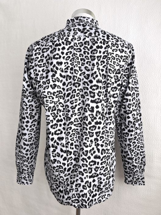 MSGM Animal Print Cotton Shirt