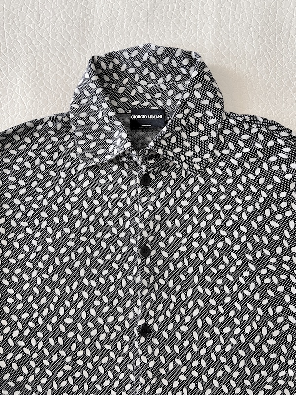 Giorgio Armani Printed Knit Shirt