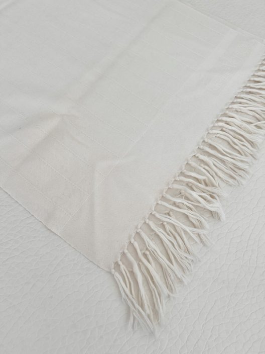 VTG Gianni Versace genderless Off-white wool scarf