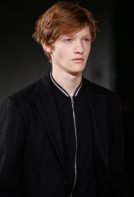 Runway Hermès Unstructured Striped Jacket