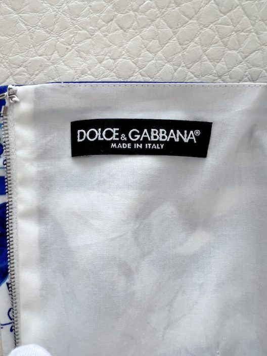 Dolce & Gabbana Cotton Dress Majolica Collection