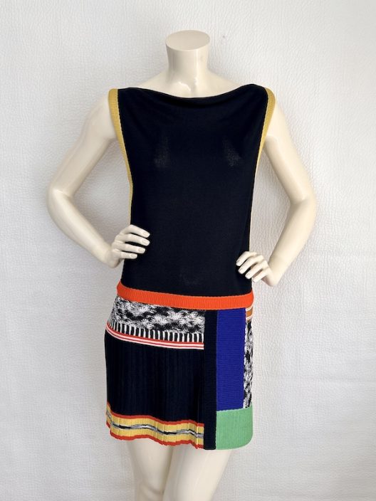 RARE Missoni Patchwork Knit Dress