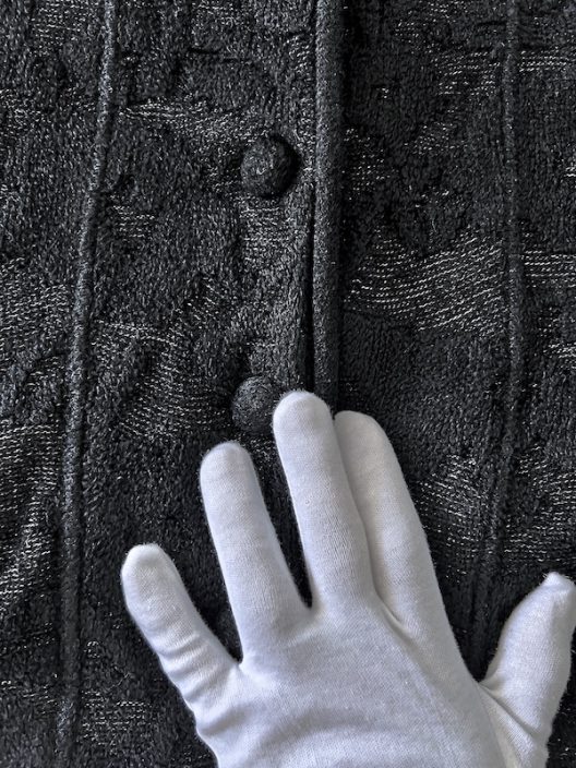 Armani Collezioni Black Knit Jacket