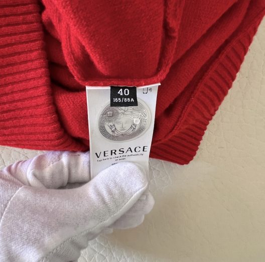 Versace Oversize Hooded Sweater