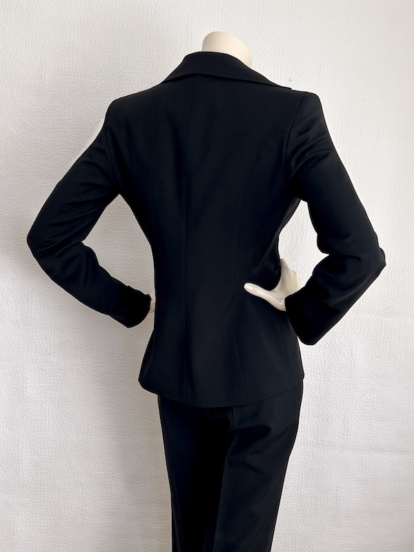 Valentino Garavani Women's Black Wool Suit