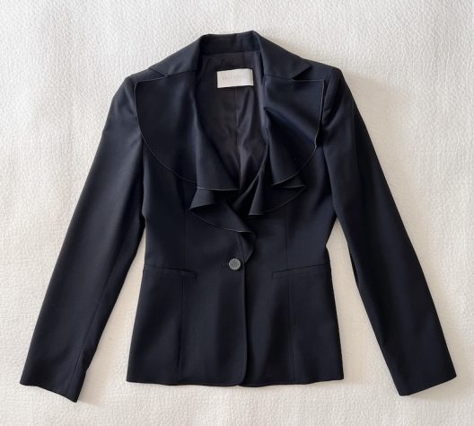 Valentino Garavani Women's Black Wool Suit