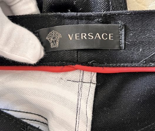 RARE Versace Jeans with Printed Details