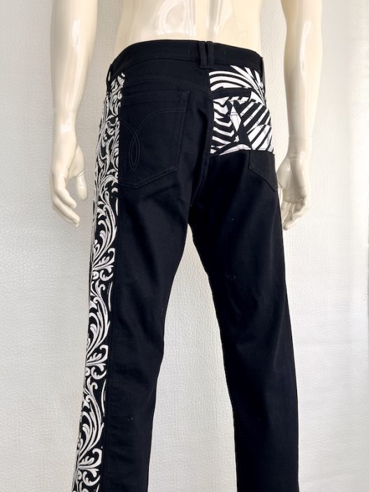 RARE Versace Jeans with Printed Details