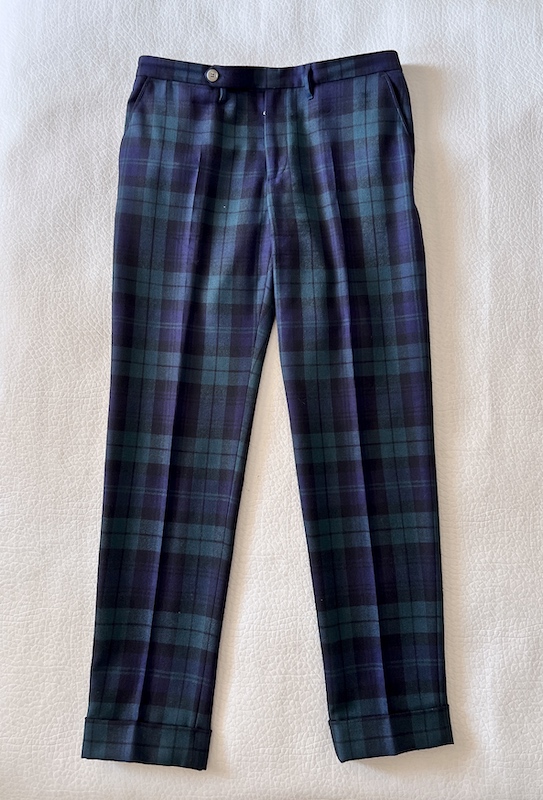 Gucci Men's Plaid Pants