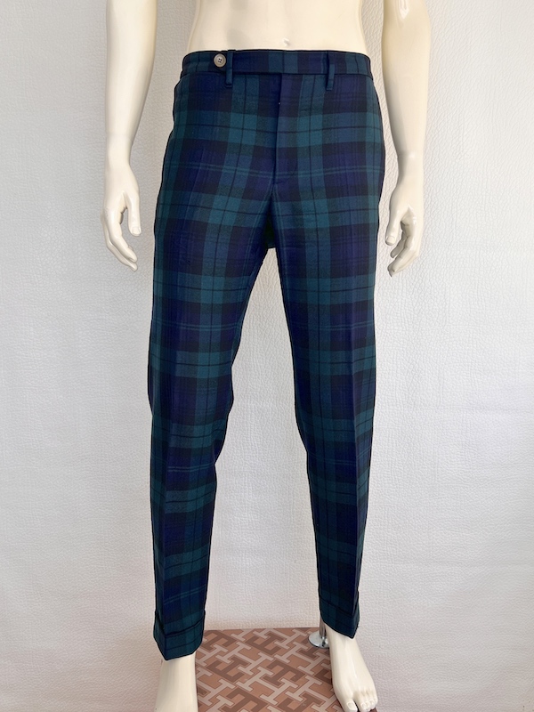 Gucci Men's Plaid Pants