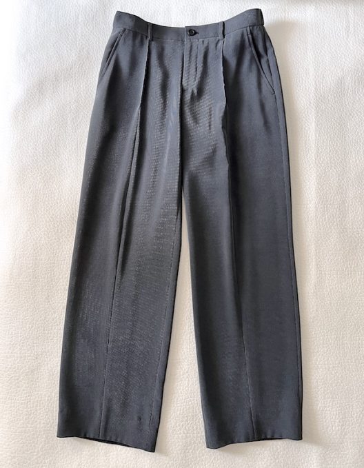 Giorgio Armani Gray Trousers