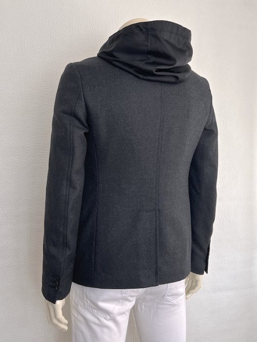 Prada Padded Jacket With Detachable Hood