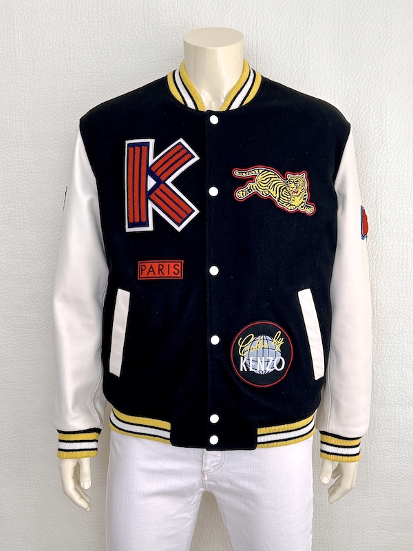 Kenzo Paris Patch Work Bomber Jacket