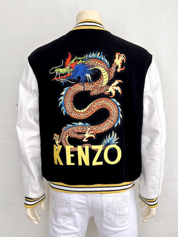 Kenzo Paris Patch Work Bomber Jacket