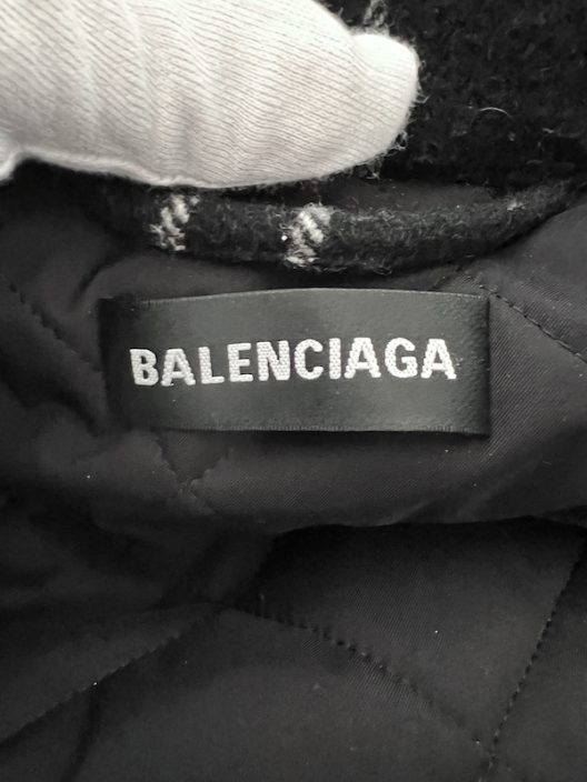 RARE Balenciaga Oversize Padded Denim Bomber Jacket