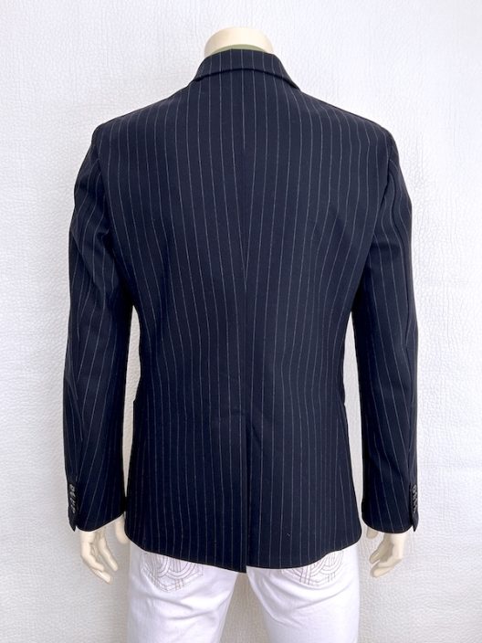 Runway Hermès Unstructured Striped Jacket