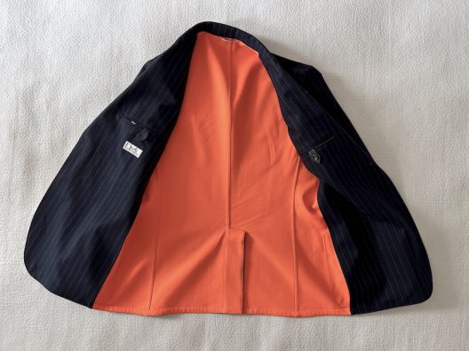 Runway Hermès Unstructured Striped Jacket - Image 11