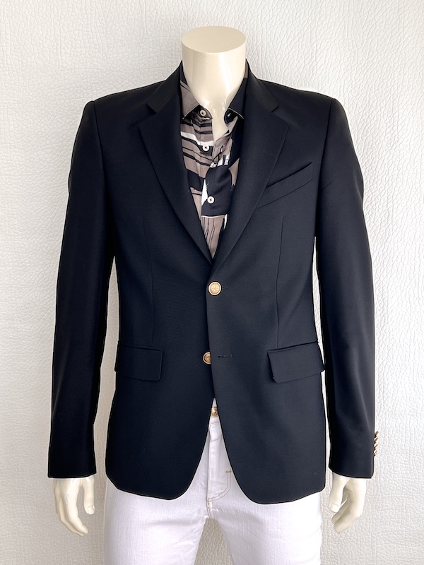 Givenchy Paris by Riccardo Tisci Black Wool Blazer